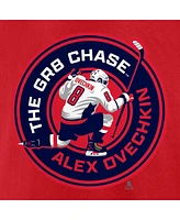 Fanatics Men's Alexander Ovechkin Red Washington Capitals The GR8 Chase T-Shirt