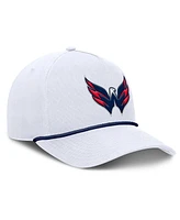 Fanatics Men's White Washington Capitals Rope A-Frame Adjustable Hat