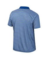 Colosseum Men's Royal Florida Gators Striped Polo Shirt
