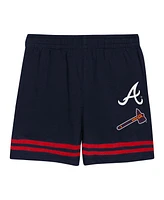 Outerstuff Toddler 2-Piece Navy Atlanta Braves Bonus Ball T-Shirt and Shorts Set