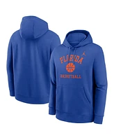 Jordan Men's Royal Florida Gators Basketball Arch Pullover Hoodie