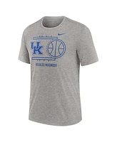 Nike Men's Heather Gray Kentucky Wildcats Campus Local Tri-Blend T-Shirt