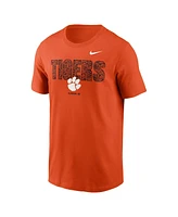 Nike Men's Orange Clemson Tigers Campus Local T-Shirt