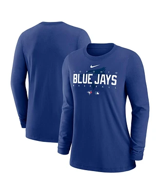 Nike Women's Royal Toronto Blue Jays Authentic Collection Legend Performance Long Sleeve T-Shirt