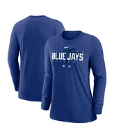 Nike Women's Royal Toronto Blue Jays Authentic Collection Legend Performance Long Sleeve T-Shirt