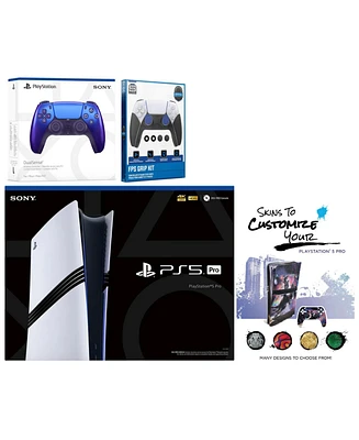 Sony PlayStation 5 Pro with Extra Volcanic Red Controller