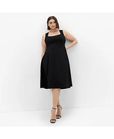 City Chic Plus Maci Midi Dress