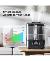 Morento Smart Humidifier with App & Voice Control, 6L Cool Mist Humidifiers with Essential Oil Diffuser