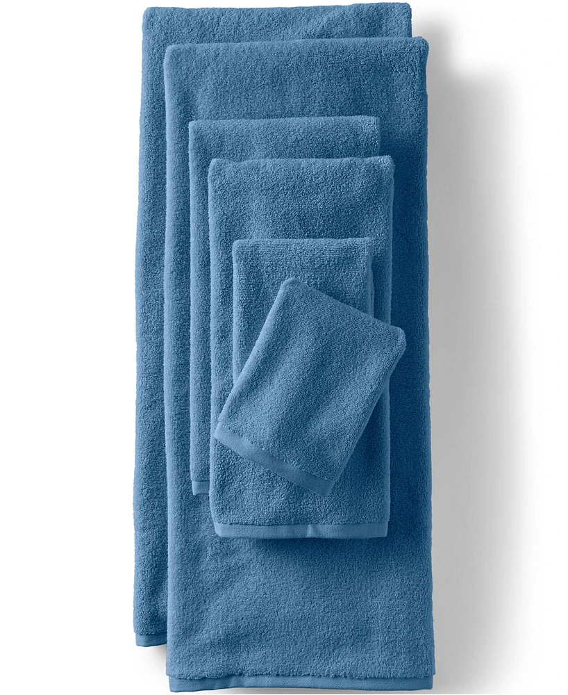 Lands' End Turkish Quick-Dry Cotton 6-Piece Bath Towel Set