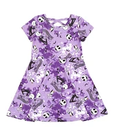 Nightmare Before Christmas Girls 2 Pack Skater Dresses