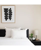 2 Pack Medium Down & Feather Chamber Bed Pillow