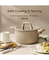 Carote 19pcs Pots and Pans Set, Detachable Handle Nonstick Cookware Induction Kitchen Sets Non Stick with Removable Handle, Rv