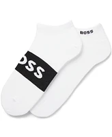 Boss by Hugo Boss Men's Ankle-Length Two-Pack Socks