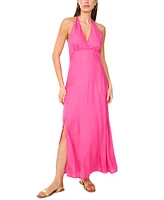 Vince Camuto Women's Sleeveless Halter Maxi Dress