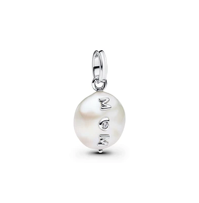 Pandora Treated Freshwater Mom Sterling Silver Dangle Charms