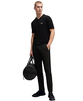 Boss by Hugo Men's Contrast Logo Regular-Fit T-Shirt