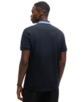 Boss by Hugo Men's Contrast Logo Polo Shirt