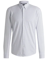 Boss by Hugo Boss Men's Slim-Fit Printed Dress Shirt
