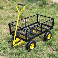 Cart Garden cart trucks make it easier to transport firewood