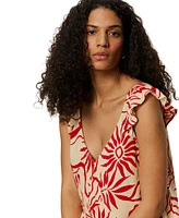Sanctuary Women's The Time Off Printed Sleeveless Top