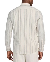 Guess Men's Harkin Relaxed-Fit Stripe Button-Down Shirt