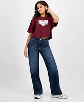 Self Esteem Juniors' Cropped Go Away T-Shirt