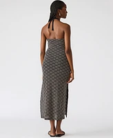 Steve Madden Women's Tatum Knit Halter Dress