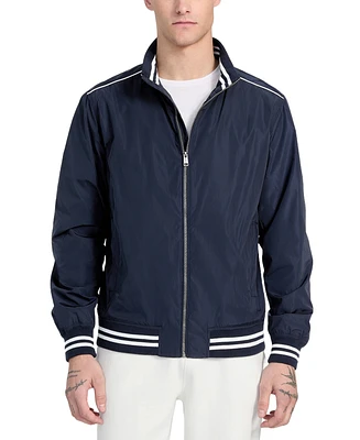Guess Men's Regular-Fit Urban Stripe Bomber Jacket
