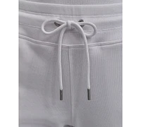 Dkny Sport Women's Cotton Logo Pull-On 10" Bermuda Shorts