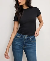 Good American Women's Legs Flare Jeans