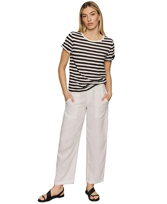 Sanctuary Women's Perfect Crewneck Cotton Short-Sleeve T-Shirt