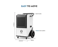 250-Pint 1-Speed Dehumidifier Energy Star (For Rooms 3001+ sq ft)