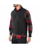 Smith's Workwear Men's Full-Zip Sweater Fleece Vest