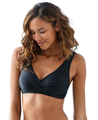 Lascana Women's Wrap-Look Triangle Bikini Top