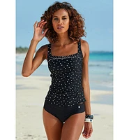 Lascana Women's Polka Dot Tankini Swimsuit Top