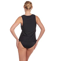 Lascana Women's Basic Tankini Swimsuit Top