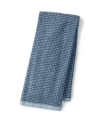 Lands' End Turkish Quick-Dry Cotton Textured Gingham Bath Towel