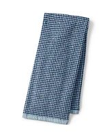 Lands' End Turkish Quick-Dry Cotton Textured Gingham Bath Towel
