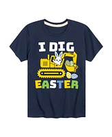 Hybrid Toddler Boys I Dig Easter Graphic T-Shirt