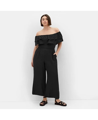 City Chic Plus Poppy Jumpsuit