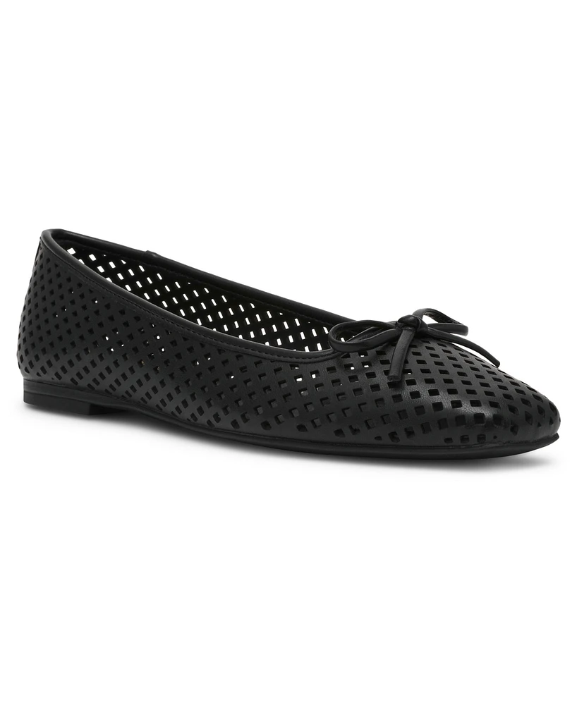 Anne Klein Women's Aspen-p Snip Toe Ballet Flats
