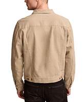 Lucky Brand Men's Long Sleeve Button-Front Trucker Jacket