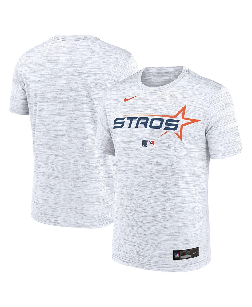 Nike Men's White Houston Astros 2025 City Connect Authentic Collection Velocity Performance T-Shirt