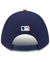 New Era Men's White/Navy Houston Astros 2025 City Connect 9FORTY M-Crown Adjustable Hat