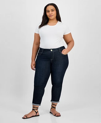 Democracy Trendy Plus AbSolution Ankle Skimmer Jeans