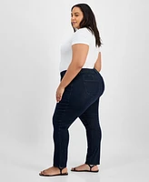 Democracy Trendy Plus AbSolution Straight-Leg Jeans