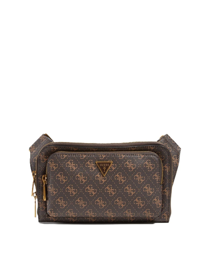 Guess Men's Milano Flat Bum Bag with Front Pocket