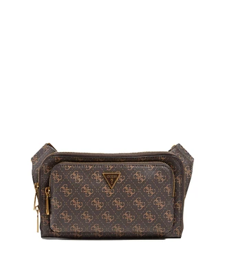 Guess Men's Milano Flat Bum Bag with Front Pocket