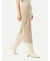 Gobi Cashmere Women's Skirt with Zip