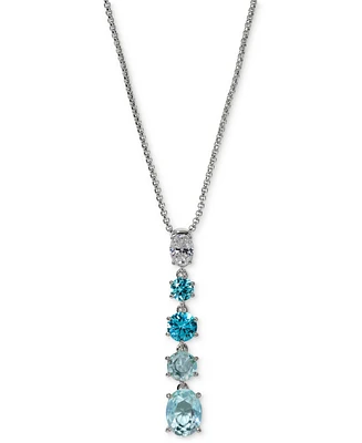 Eliot Danori Stone Lariat Necklace, 16" + 2" extender, Exclusively at Macy's